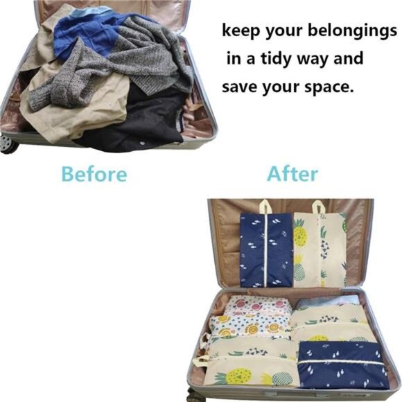 Travel Shoe Bags Waterproof Portable Shoe Storage Pouch with Handle - Picture 6 of 8